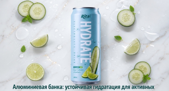 Алюминиевая банка: устойчивая гидратация для активных