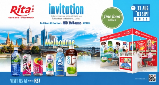 Путешествие RITA на Fine Food Australia 2026: Связи и расширение