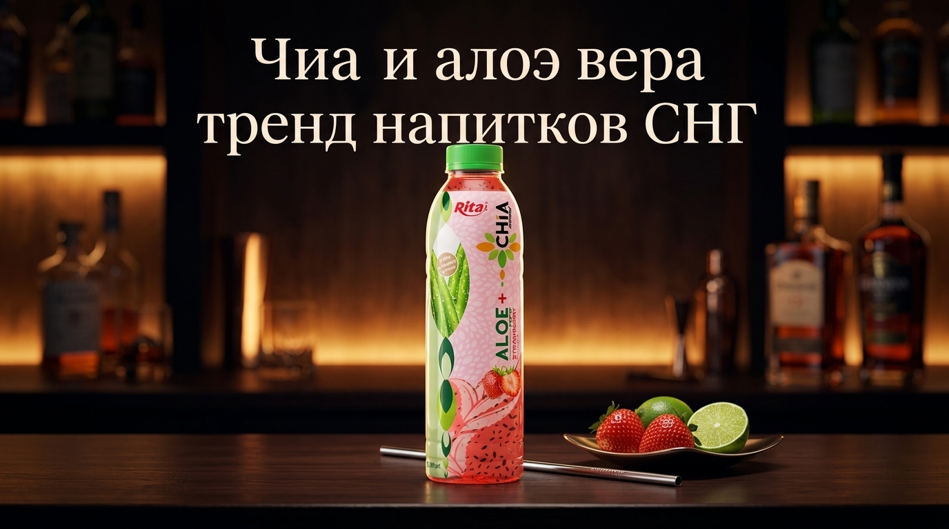 Чиа и алоэ вера — новый тренд рынка функциональных напитков СНГ