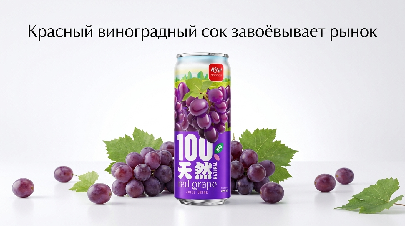Почему сок красного винограда в банке 325 мл завоёвывает рынок