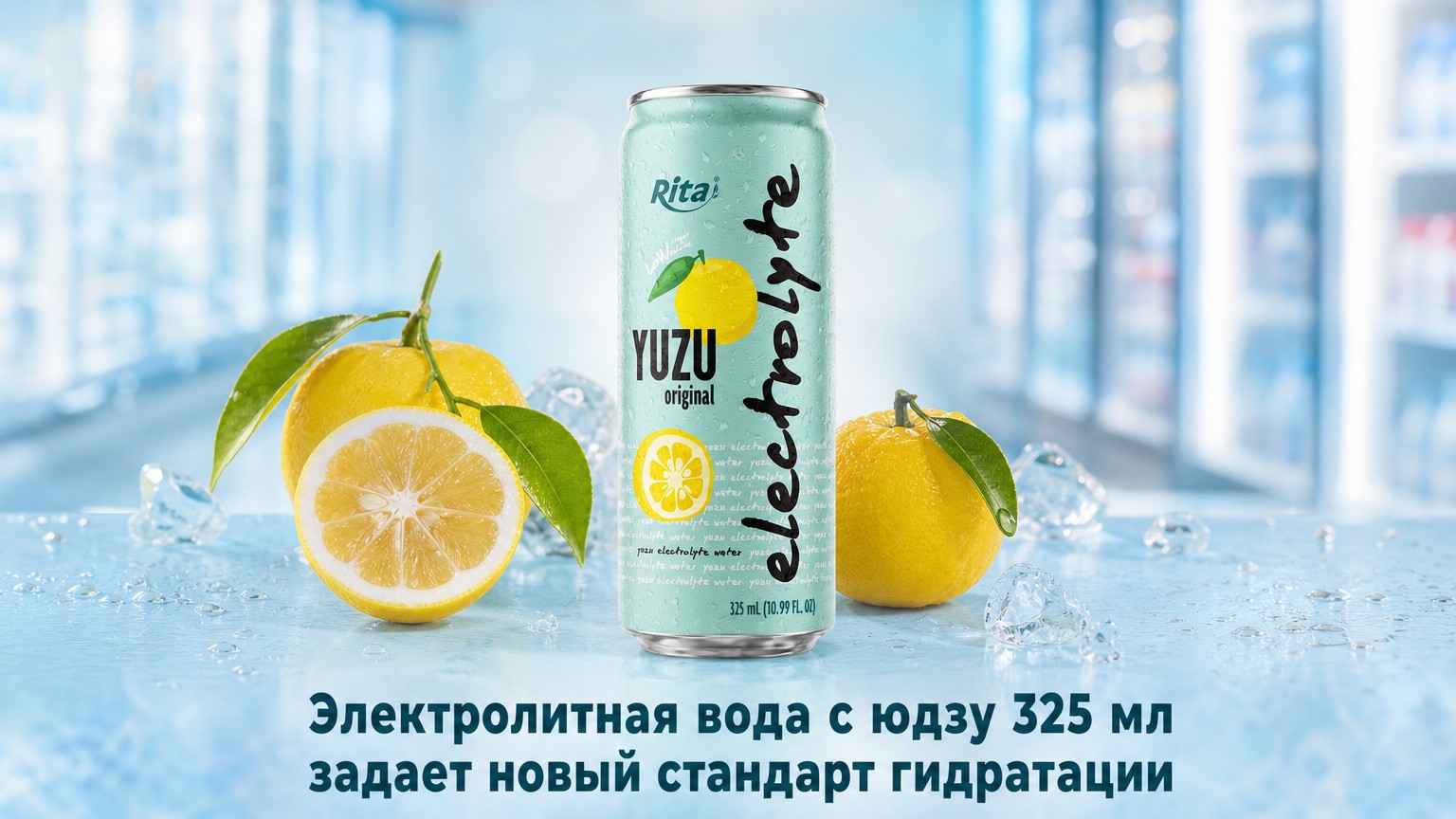 Электролитная вода с юдзу 325 мл задает новый стандарт гидратации