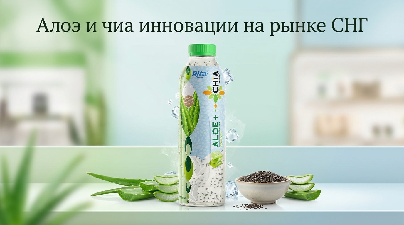 Алоэ вера и семена чиа: инновации на рынке напитков СНГ