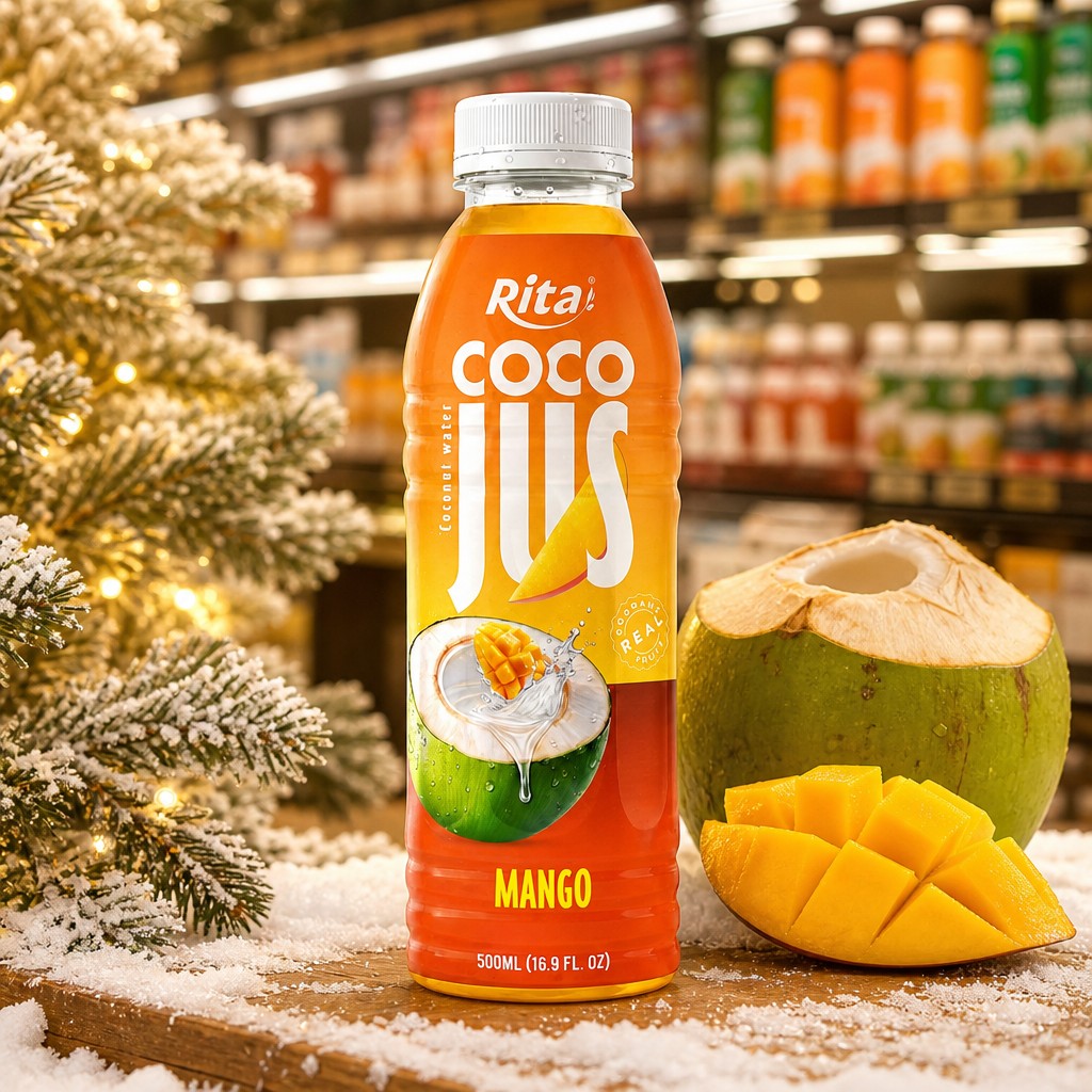 COCO JUS — кокосовая вода с манго от производителя RITA - Image 1
