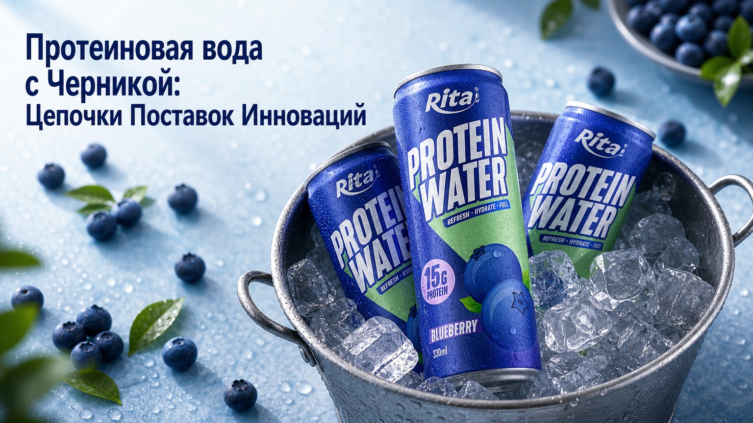 Протеиновая вода с Черникой: Цепочки Поставок Инноваций