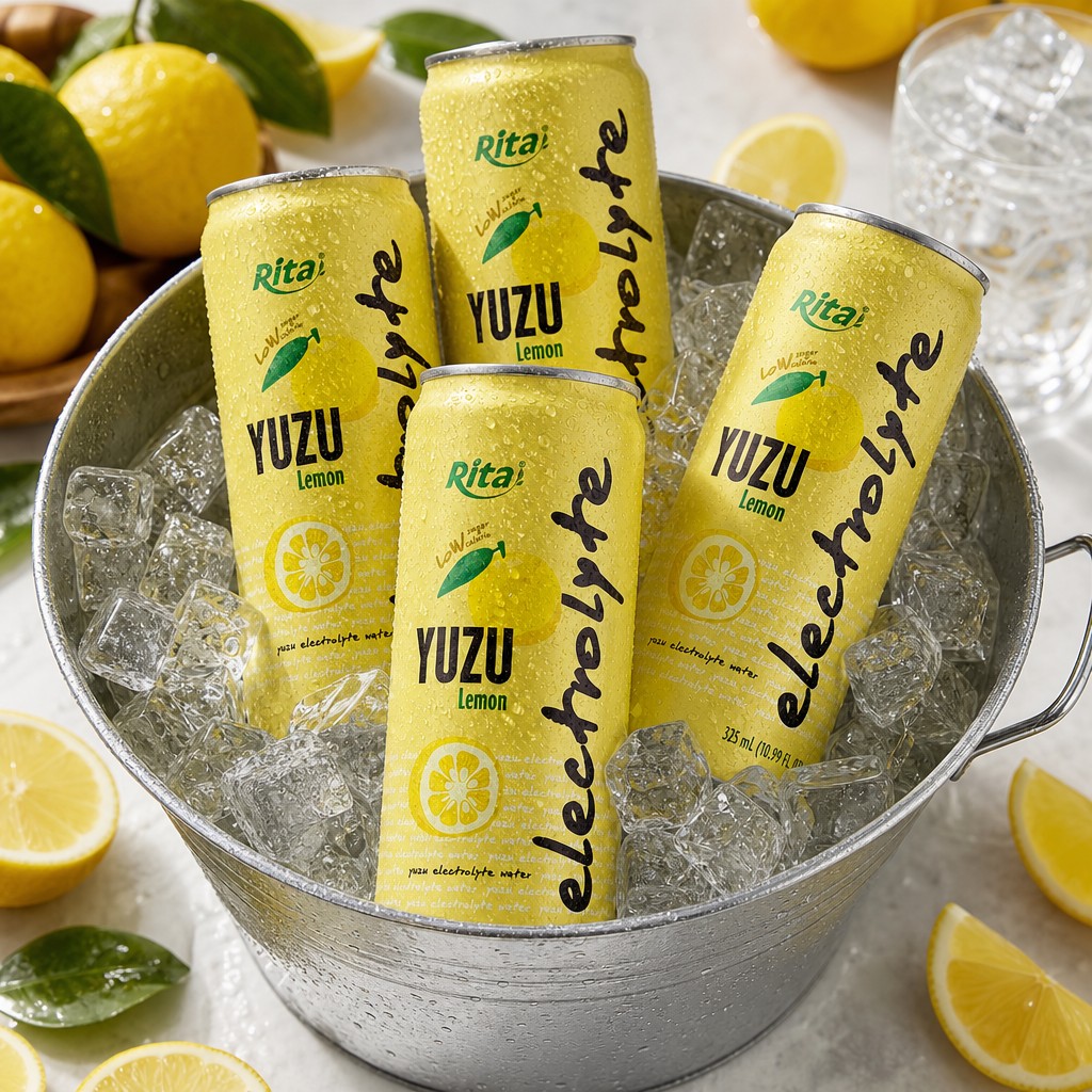 Электролитный напиток Yuzu Lemon 325 мл — вкус юдзу без сахара - Image 2