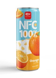Rita NFC 100% апельсиновый сок, банка 330 мл