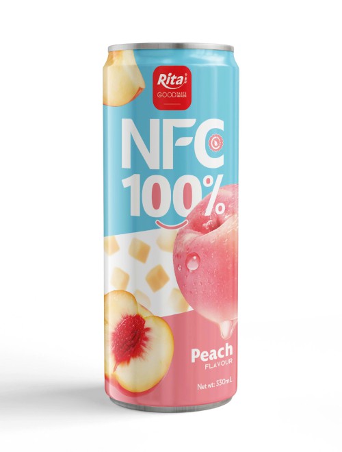 100 NFC juice peach flavor