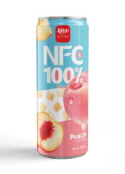 100 NFC juice peach flavor