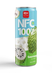 100 NFC juice soursop flavor