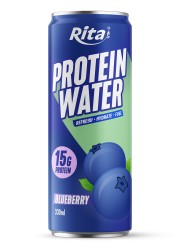 15G protein RITA protein water with blueberry