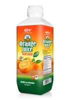 Натуральный и чистый 1 л полипропиленовая бутылка апельсиновый сок с мякотью напиток