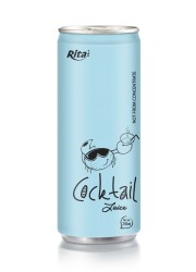 250ml aluminum can Cocktail Juice