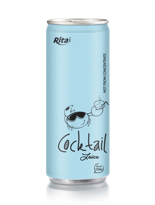 250ml aluminum can Cocktail Juice