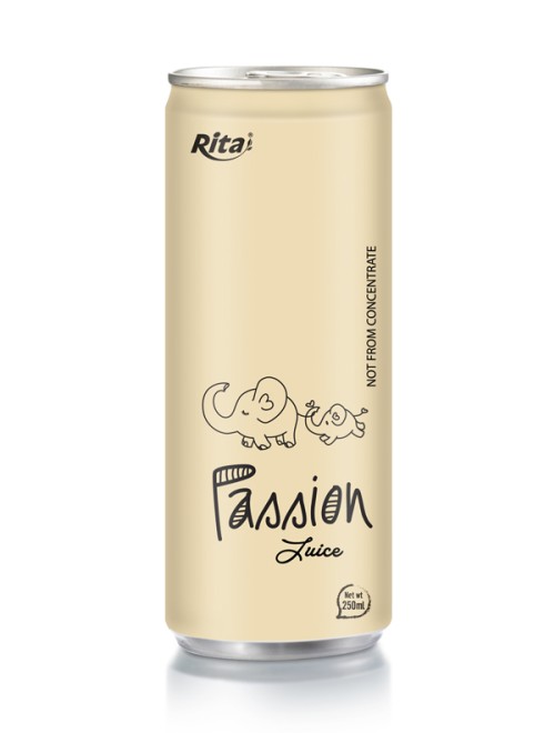 250ml aluminum can Passion Juice