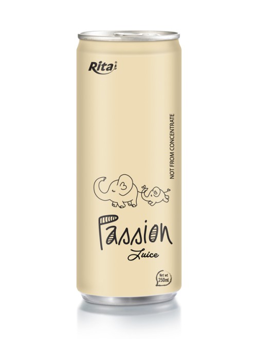 250ml aluminum can Passion Juice