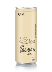 250ml aluminum can Passion Juice