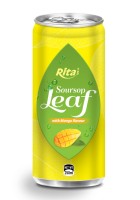 250 мл сметанного яблока лист с манго вкус