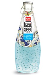 290ml basil seed drink with Cocktail