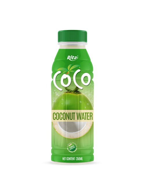 350ml Pet bottle COCO 100 pure coconut water organic no added sugar