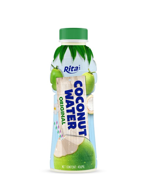450ml Pet bottle Coconut water original advantages fresh drink
