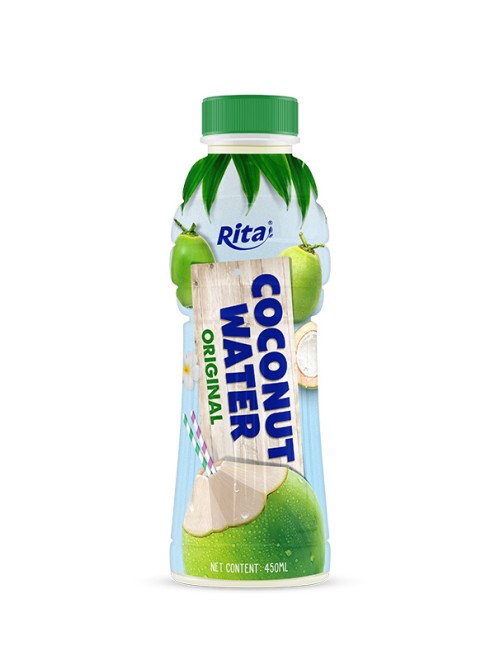 450ml Pet bottle Coconut water original advantages fresh drink