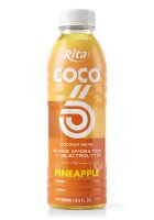 500ml Coconut Water with Electrolytes and Pineapple Flavor PET Bottle