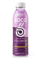 500ml Mangosteen Flavored Coconut Water with Electrolytes PET Bottle