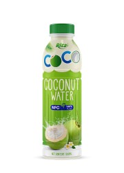 500ml Pet bottle pure coconut water energy drink NFC