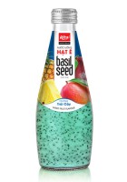 290 МЛ СТЕКЛЯННАЯ БУТЫЛКА СМЕСЬ СЕМЯН БАЗИЛИКА - ФРУКТОВЫЙ ВКУС