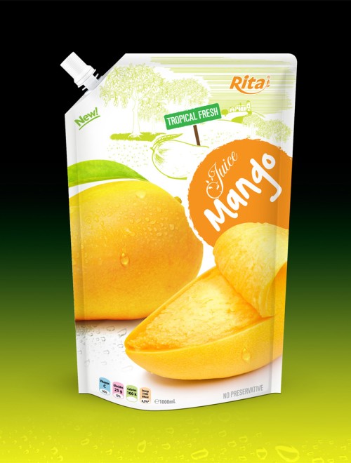 Bag 1000ml Mango juice