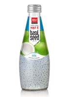 290 МЛ СТЕКЛЯННАЯ БУТЫЛКА СО ВКУСОМ КОКОСОВЫХ СЕМЯН БАЗИЛИКА