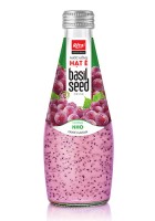 290 МЛ СТЕКЛЯННАЯ БУТЫЛКА СО ВКУСОМ ВИНОГРАДНЫХ СЕМЯН БАЗИЛИКА