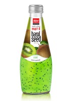 290 МЛ СТЕКЛЯННАЯ БУТЫЛКА СЕМЯН БАЗИЛИКА СО ВКУСОМ КИВИ