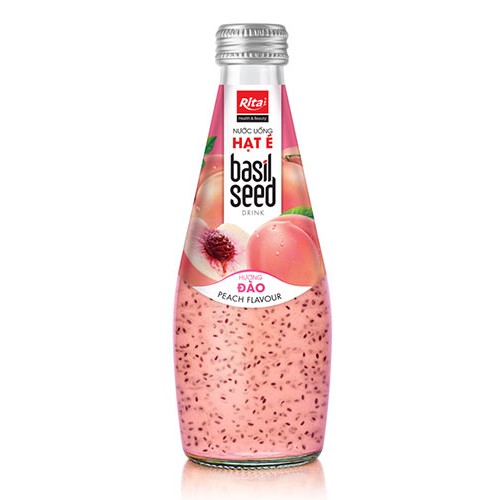 Basil-seed-290ml peach