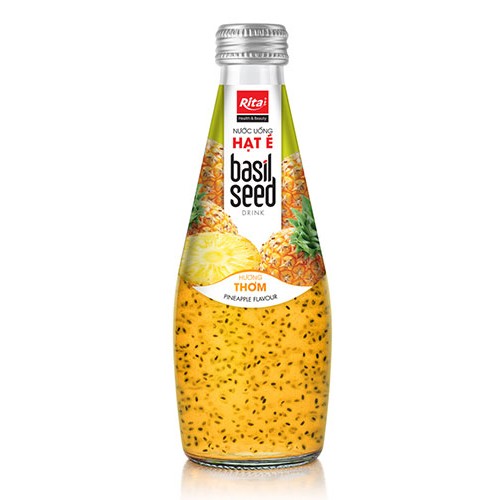 Basil-seed-290ml pineapple