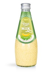 Basil seed Milk with banana