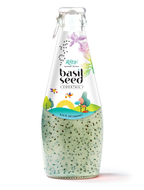 Basil seed cocktail