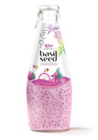 НАПИТОК БАЗИЛИЙСКИЙ С МАНГОСТИНОВЫМ СОКОМ СТЕКЛЯННАЯ БУТЫЛКА 290 МЛ