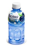 Напиток из черной смородины Rita Bici Bici с ната де кокос, 320 мл, ПЭТ-бутылка