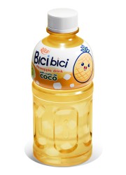 Ананасовый напиток Rita Bici Bici с ната де кокос, 320 мл, ПЭТ-бутылка