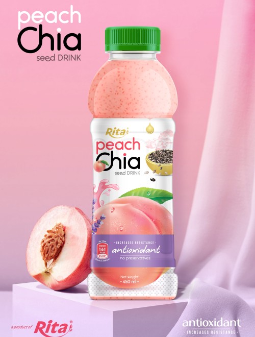 ChiaPeachjuice450mlPet