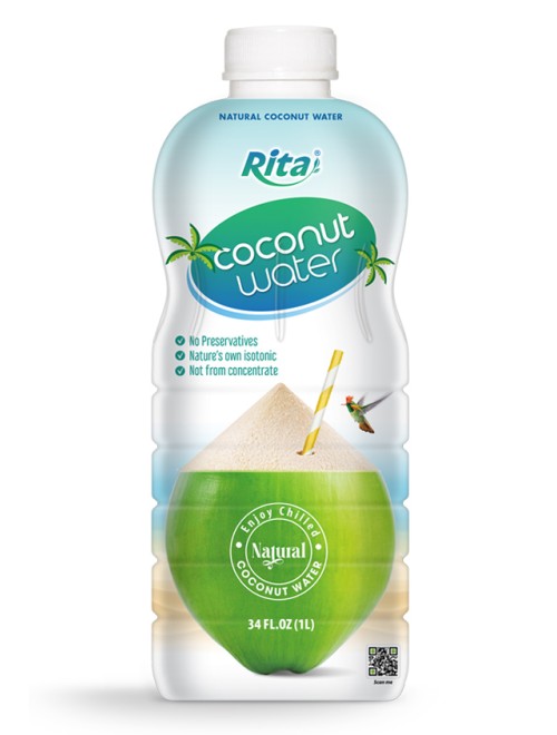 Coco water natural 1L PP circle