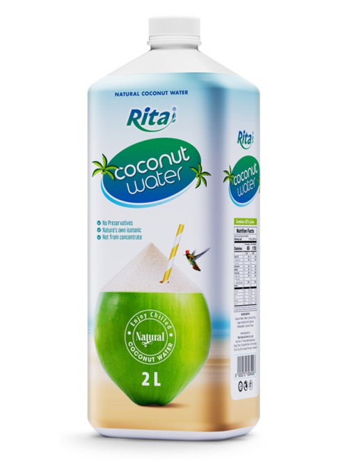Coco water natural 2L PP