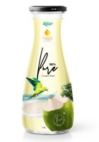 Кокосовая вода 1 л Стеклянная бутылка с ананасом