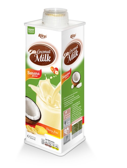 Coconut milk banana 600ml 4