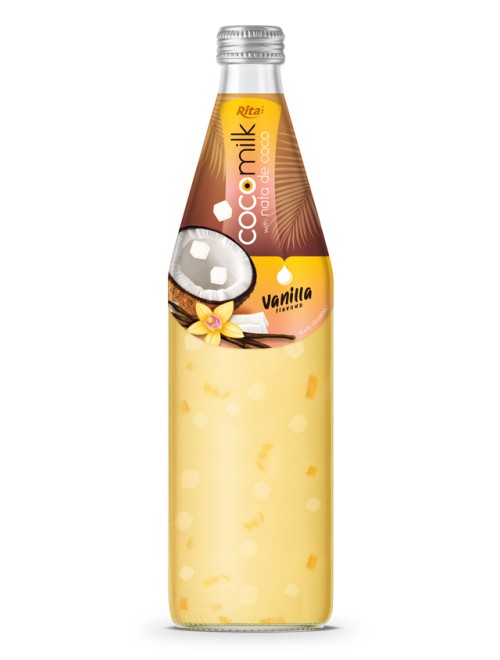 Coconut milk nata vanila