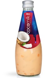 Кокосовое молоко с ароматом кофе 290 мл стеклянная бутылка