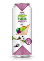 RITA MANUFACTURER КОКОСОВАЯ ВОДА С МАНГОСТИНОВЫМ СОКОМ В БАНКЕ 500 МЛ