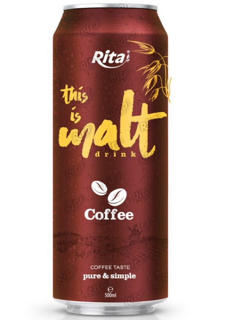 Coffee flavor malt drink 500ml