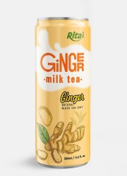 Rita Ginger Milk Tea: Гармония пряного имбиря и нежного молока